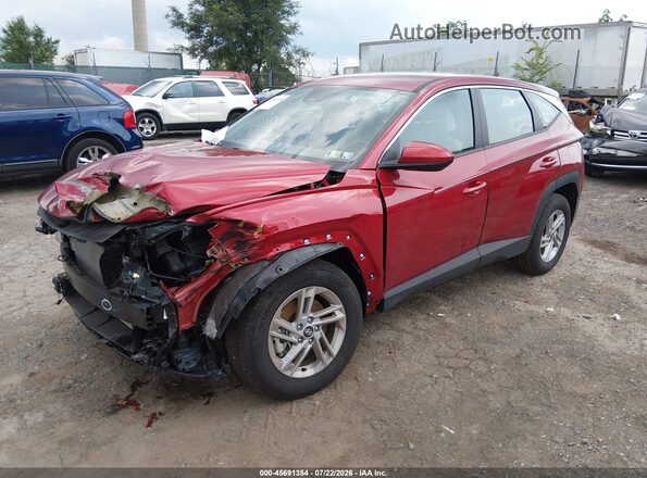 5NMJACDE5TH634529 2026 HYUNDAI TUCSON Бордовый Передняя левая четверть