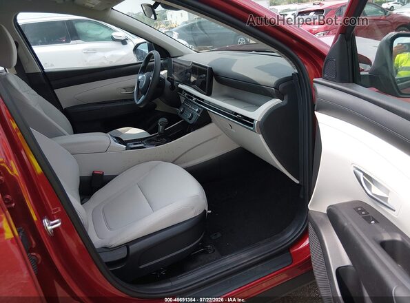 5NMJACDE5TH634529 2026 HYUNDAI TUCSON Бордовый Вид салона спереди