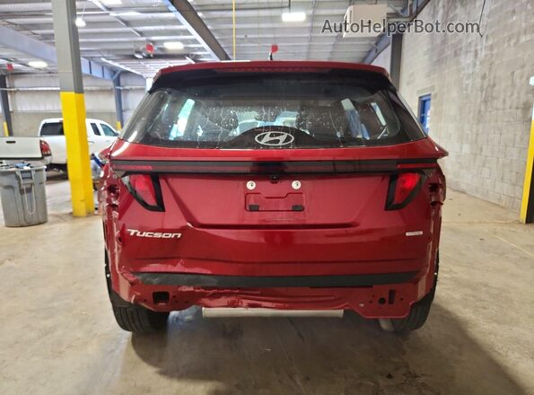5NMJACDE7SH566751 2025 HYUNDAI TUCSON Red უკანა ხედი