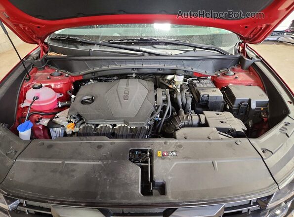 5NMJACDE7SH566751 2025 HYUNDAI TUCSON Red ძრავის განყოფილების ხედი