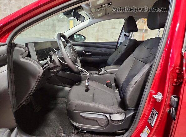 5NMJACDE7SH566751 2025 HYUNDAI TUCSON Red წინა სალონის ხედი