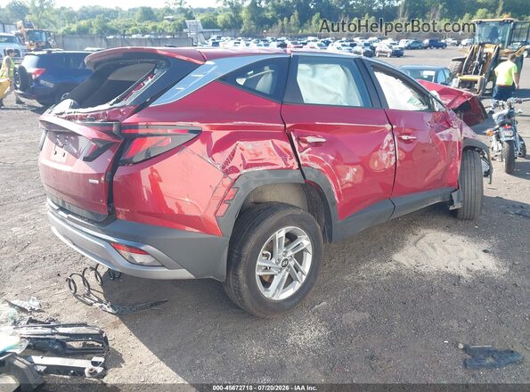 5NMJACDEXSH553928 2025 HYUNDAI TUCSON Red Rear right