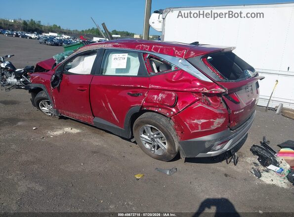 5NMJACDEXSH553928 2025 HYUNDAI TUCSON Red Rear left