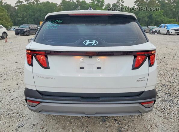 5NMJACDEXSH575248 2025 HYUNDAI TUCSON White Вид ззаду