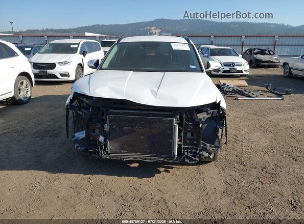 5NMJB3AE0NH006673 2022 HYUNDAI TUCSON White Դիմացի տեսք