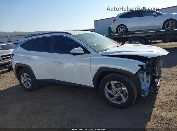 5NMJB3AE0NH006673 2022 HYUNDAI TUCSON White Սալոնի 360 աստիճան տեսք