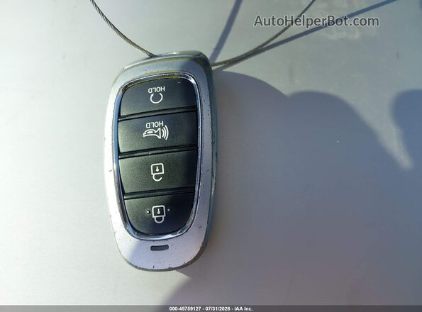 5NMJB3AE0NH006673 2022 HYUNDAI TUCSON White Առջևի վահանակի տեսք