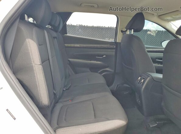 5NMJB3AE0NH155844 2022 HYUNDAI TUCSON White Vista interior trasera