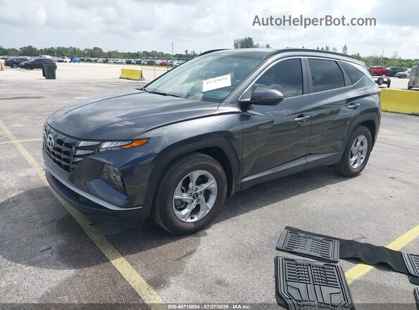 5NMJB3AE2NH087028 2022 HYUNDAI TUCSON Gray Առջևի ձախ երեք քառորդ տեսարան