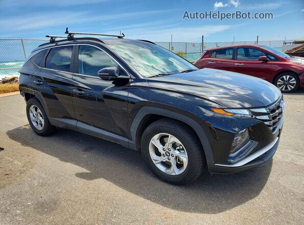 5NMJB3AE3NH023614 2022 HYUNDAI TUCSON Черный Передняя правая четверть