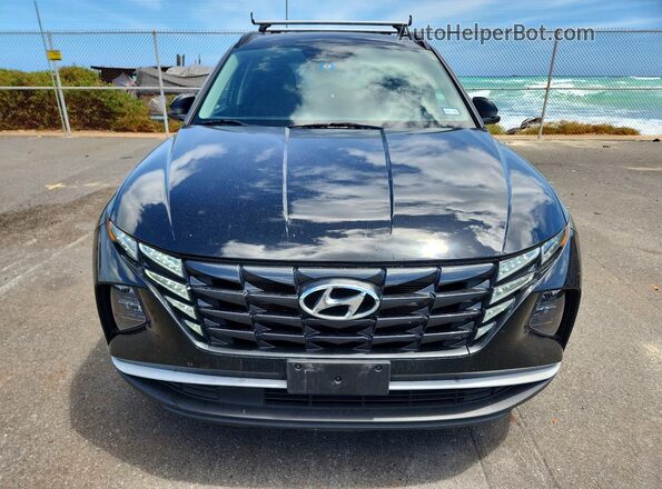 5NMJB3AE3NH023614 2022 HYUNDAI TUCSON Черный Вид спереди