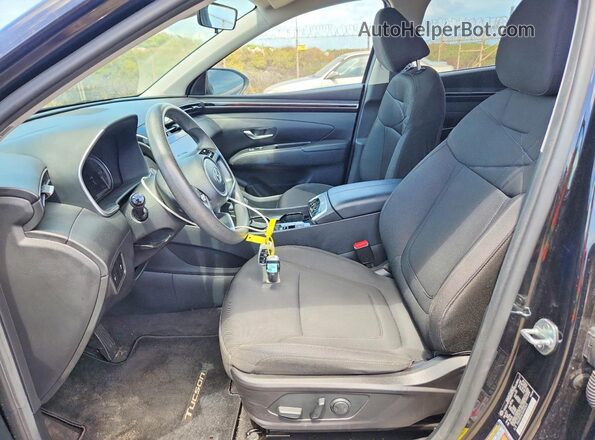 5NMJB3AE3NH023614 2022 HYUNDAI TUCSON Черный Вид салона спереди