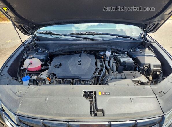 5NMJB3AE3NH023614 2022 HYUNDAI TUCSON Черный Вид подкапотного пространства