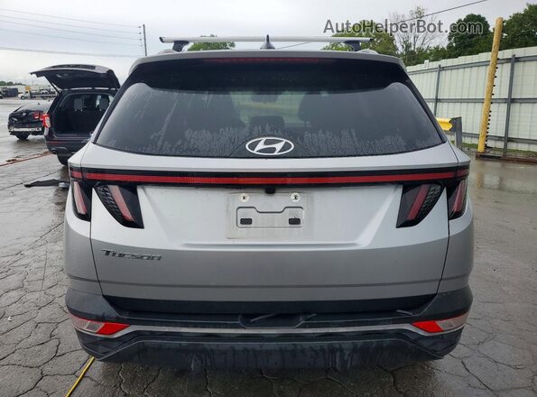 5NMJB3AE3NH079147 2022 HYUNDAI TUCSON Silver Rear view