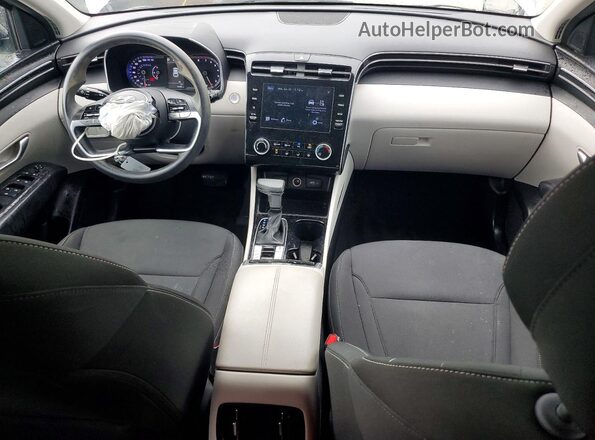 5NMJB3AE3NH079147 2022 HYUNDAI TUCSON Silver Dashboard view