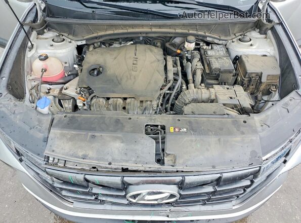 5NMJB3AE3NH079147 2022 HYUNDAI TUCSON Silver Engine compartment view