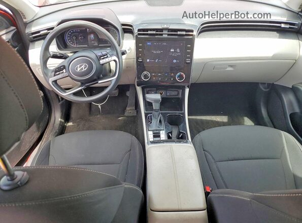 5NMJB3AE3PH208054 2023 HYUNDAI TUCSON Red Առջևի վահանակի տեսք