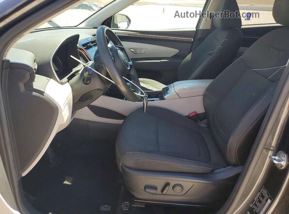 5NMJB3AE4NH013058 2022 HYUNDAI TUCSON Gray Front interior view
