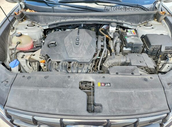 5NMJB3AE7NH139785 2022 HYUNDAI TUCSON Silver Engine compartment view