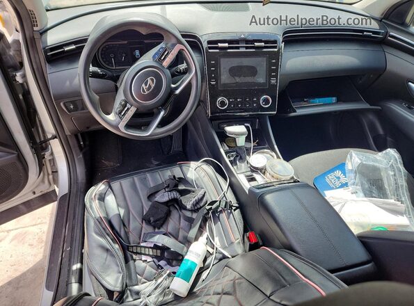 5NMJB3AE7NH139785 2022 HYUNDAI TUCSON Silver Dashboard view