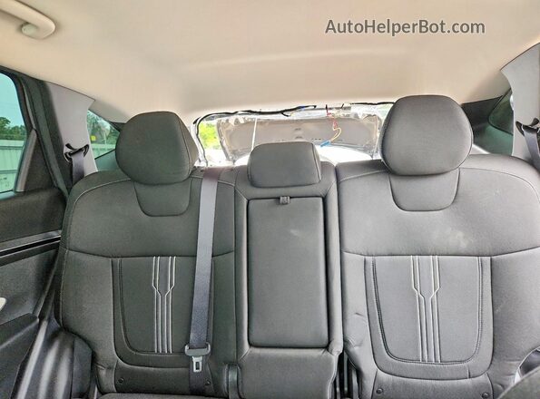 5NMJB3AE7PH288331 2023 HYUNDAI TUCSON Silver უკანა სავარძლების ხედი