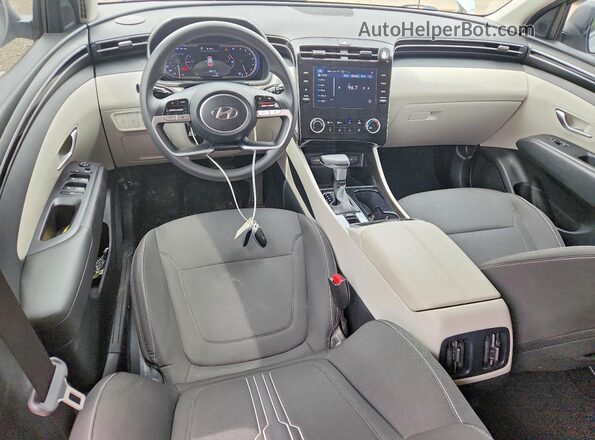 5NMJB3AE7PH288331 2023 HYUNDAI TUCSON Silver წინა პანელის ხედი