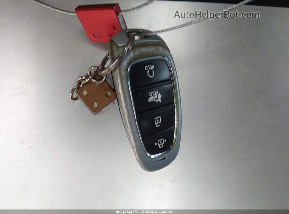 5NMJB3AE8NH041865 2022 HYUNDAI TUCSON Gray წინა პანელის ხედი