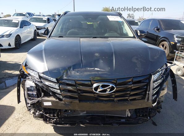 5NMJB3AE9NH012701 2022 HYUNDAI TUCSON Gray Widok wnętrza z tyłu