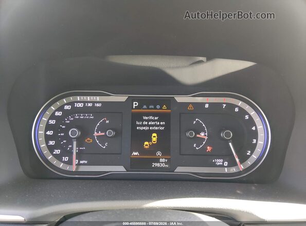 5NMJB3AE9NH012701 2022 HYUNDAI TUCSON Gray Widok tylnych siedzeń