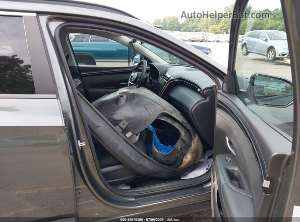 5NMJB3AE9NH092825 2022 HYUNDAI TUCSON Gray Widok wnętrza z przodu