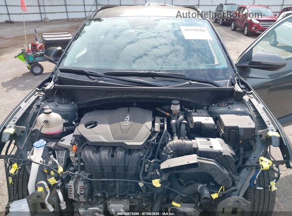 5NMJB3AE9NH092825 2022 HYUNDAI TUCSON Gray Widok z tyłu