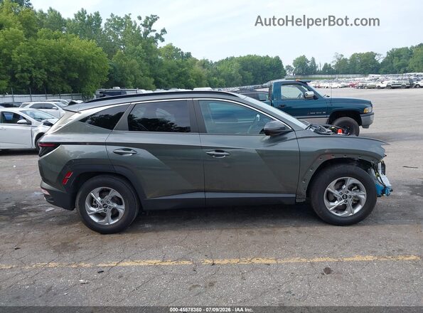 5NMJB3AE9NH092825 2022 HYUNDAI TUCSON Gray Widok wnętrza z tyłu