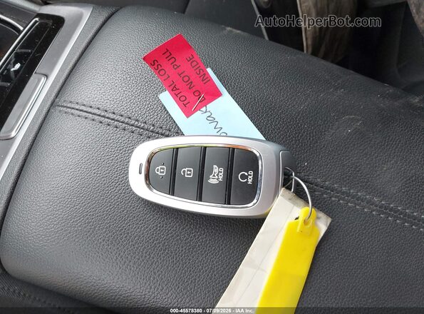 5NMJB3AE9NH092825 2022 HYUNDAI TUCSON Gray Widok deski rozdzielczej