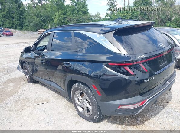 5NMJB3AE9NH144647 2022 HYUNDAI TUCSON Black Սալոնի 360 աստիճան տեսք