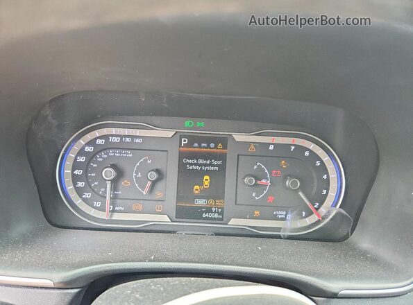 5NMJB3AE9PH202808 2023 HYUNDAI TUCSON Red Vista del cuadro de instrumentos