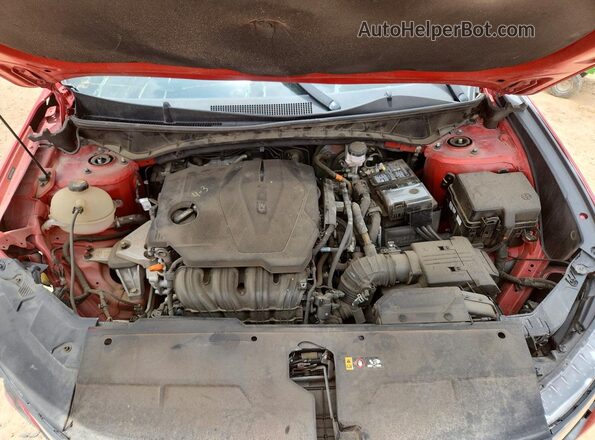 5NMJB3AE9PH202808 2023 HYUNDAI TUCSON Red Vista del compartimento del motor