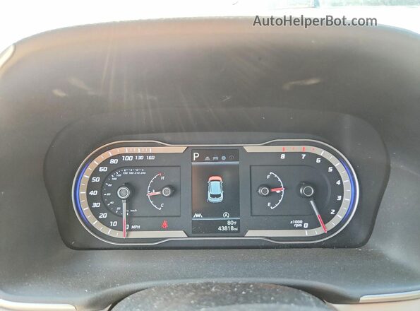 5NMJB3AEXPH197103 2023 HYUNDAI TUCSON Gray Սարքավորումների վահանակի տեսք