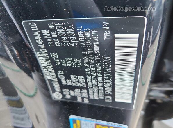 5NMJB3DE0TH723020 2026 HYUNDAI TUCSON Black სალონის 360-გრადუსიანი ხედი