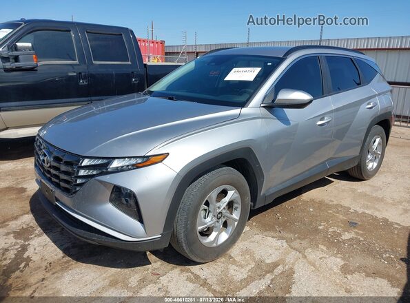 5NMJB3DE2RH332881 2024 HYUNDAI TUCSON Silver Առջևի ձախ երեք քառորդ տեսարան