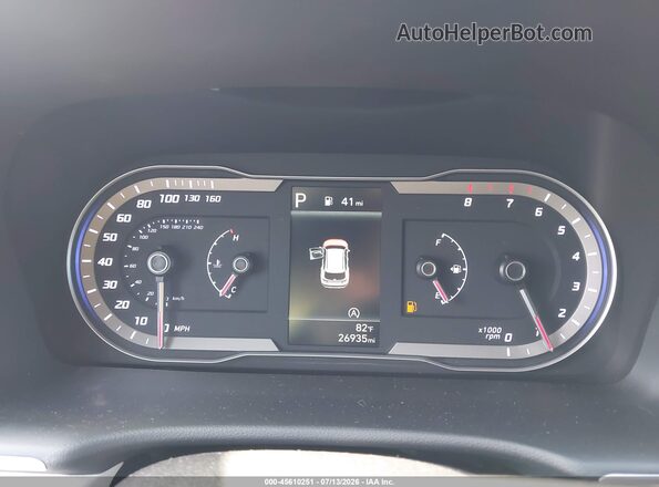 5NMJB3DE2RH332881 2024 HYUNDAI TUCSON Silver Հետևի նստատեղերի տեսք