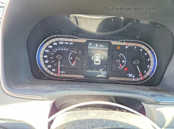 5NMJB3DE2RH340690 2024 HYUNDAI TUCSON Black Instrument cluster view