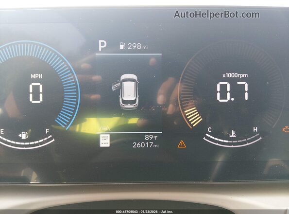 5NMJB3DE6TH608762 2026 HYUNDAI TUCSON White Widok tylnych siedzeń