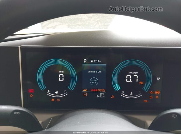 5NMJB3DE9TH681124 2026 HYUNDAI TUCSON Silver Widok tylnych siedzeń