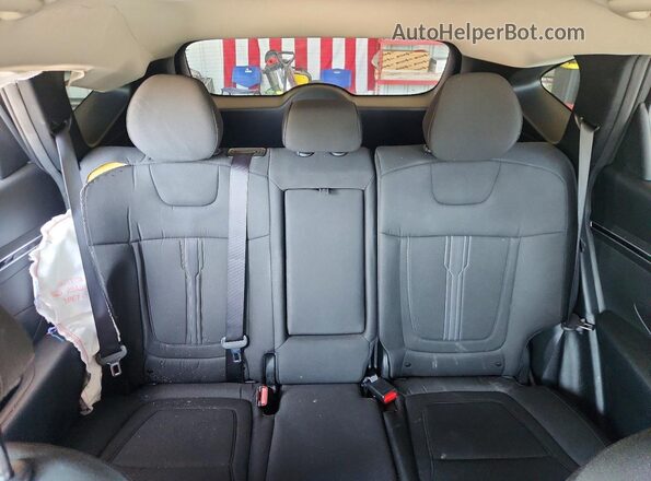 5NMJB3DEXRH387739 2024 HYUNDAI TUCSON Gray Вид задніх сидінь