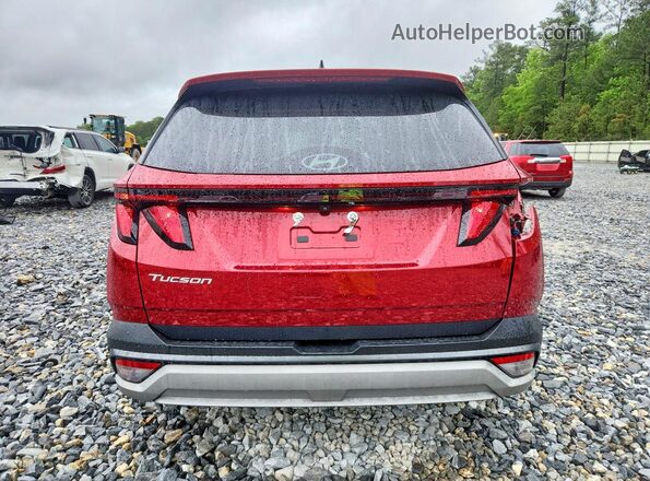 5NMJB3DEXSH447346 2025 HYUNDAI TUCSON Red უკანა ხედი