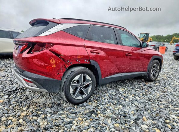 5NMJB3DEXSH447346 2025 HYUNDAI TUCSON Red უკანა მარჯვენა