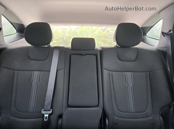 5NMJB3DEXSH447346 2025 HYUNDAI TUCSON Red უკანა სავარძლების ხედი