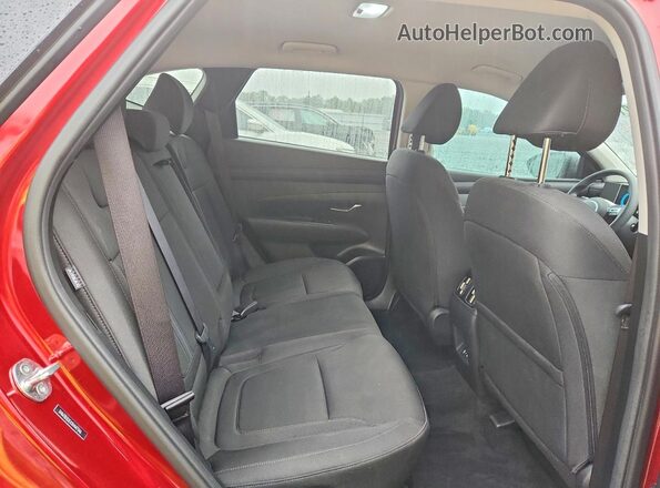 5NMJB3DEXSH447346 2025 HYUNDAI TUCSON Red უკანა სალონის ხედი