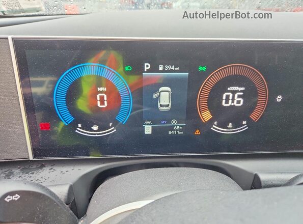 5NMJB3DEXSH447346 2025 HYUNDAI TUCSON Red ხელსაწყოთა პანელის ხედი