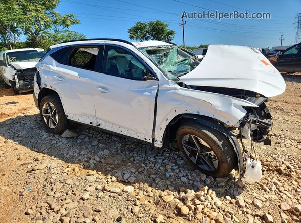 5NMJB3DEXSH508016 2025 HYUNDAI TUCSON Белый Передняя правая четверть